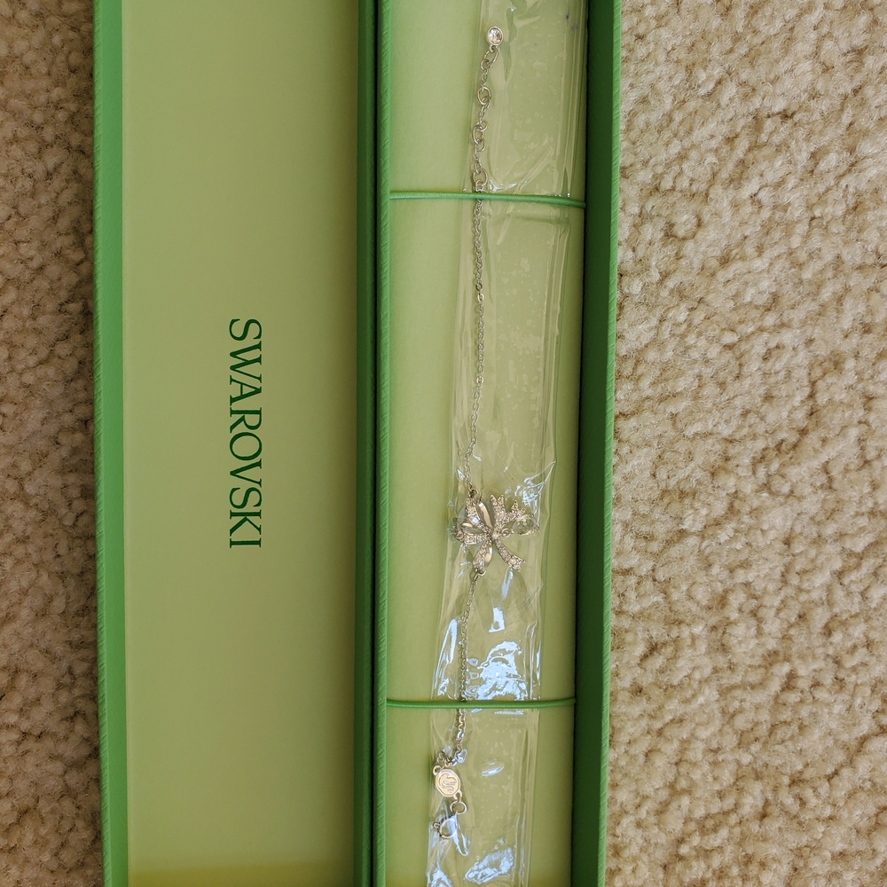 NWT Swarovski Silver Bracelet - Picture 2 of 9